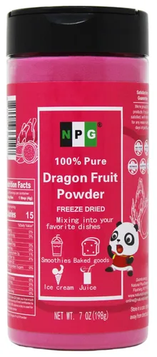 Vista 12 de NPG Polvo liofilizado de bayas de acai de 7 onzas, superalimento sin semillas con una textura fina en polvo para batidos, bebidas y colorantes