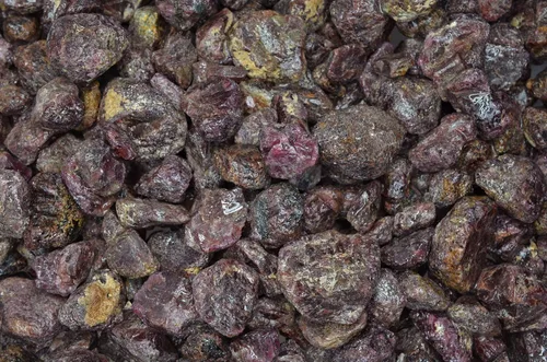 Vista 12 de Fantasia Materiales: 2 libras Amatista Grado 1 Piedras ásperas de trozos grandes de Brasil Trozos de amatista - Grado 1