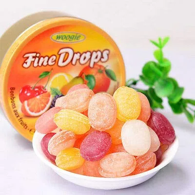 Vista 5 de Fine Drops - Paquete variado de caramelos duros de frutas importados de Austria, paquete de 3