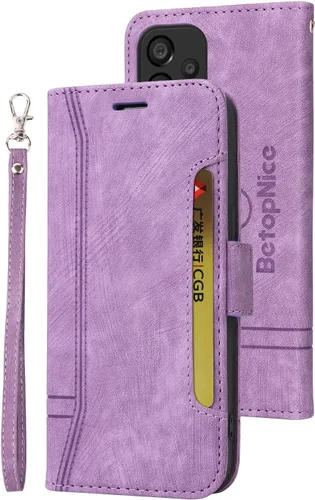 Vista 48 de Funda tipo cartera para Samsung Galaxy S20, piel sintética, con función atril, ranuras para tarjetas, funda plegable con tapa, funda protectora