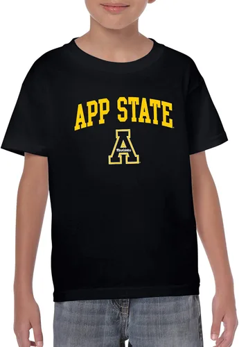 Vista 388 de NCAA Arch Logo, camiseta juvenil color del equipo, universidad - universidad