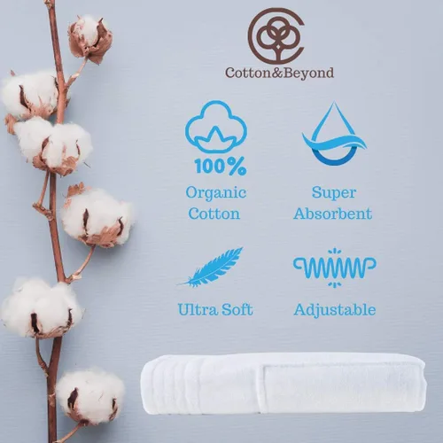 Vista 3 de C&B - Toalla envolvente para mujer, 100% algodón turco orgánico, ajustable, para spa, gimnasio, piscina con bolsillo (blanco)