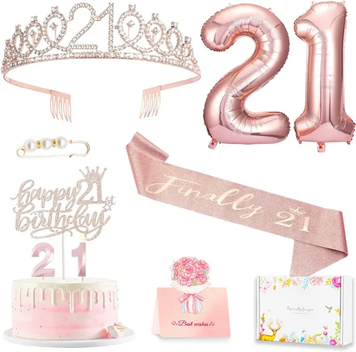 Vista 37 de Decoraciones de cumpleaños número 10 para niña, juego de velas con forma de corona 10º