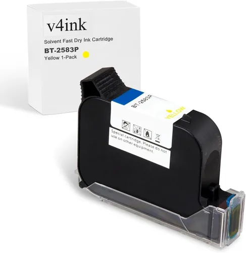 Vista 8 de v4ink Bentsai BT-2581P - Cartucho de tinta cian, 1.4 fl oz, repuesto de tinta de secado rápido para impresora de inyección de tinta portátil