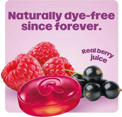 Vista 3 de Ricola Berry Medley - Gotas para la garganta, 45 unidades, delicioso alivio y cuidado de la garganta, anestésico oral, con sabor natural