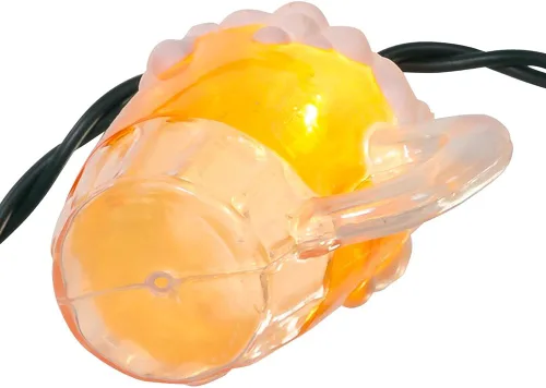 Vista 7 de Kurt S. Adler Kurt Adler UL0565 - Taza de cerveza, 10 luces, color amarillo y blanco