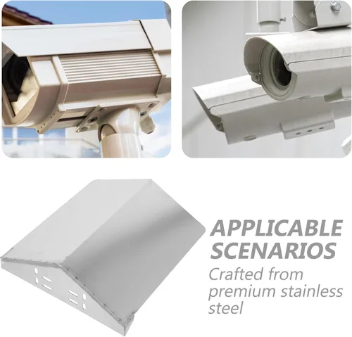 Vista 3 de Stainless Steel Camera Cover, Universal Sun Rain Shield