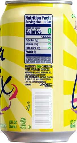 Vista 2 de LaCroix - Agua con gas, LimonCello, 12 onzas líquidas (paquete de 8)