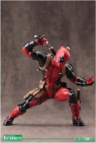 Vista 2 de Figura Marvel Now de Deadpool, de la marca Kotobuyika