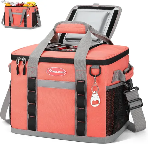 Vista 8 de Maelstrom Bolsa de enfriamiento suave, 35/55/75 latas enfriador de playa con acceso abatible Lightweight, 5-layer Insulation, 12H Cold, Leakproof