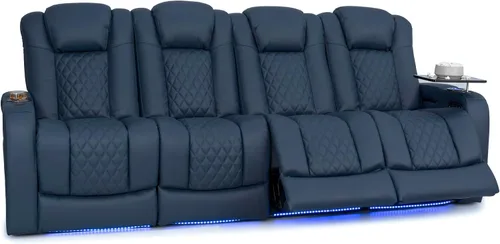 Vista 22 de Seatcraft Virtuoso 365 - Asiento de cine en casa (3 unidades), color ébano