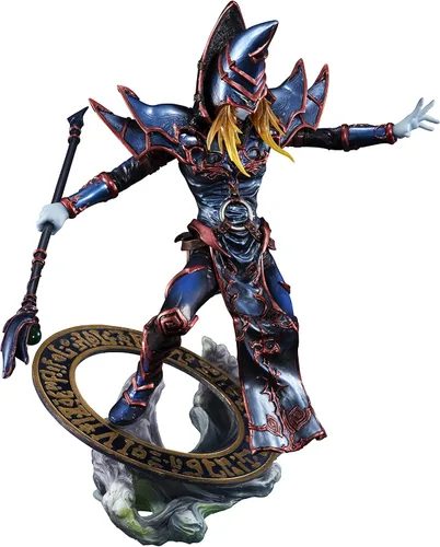 Vista 3 de YU GI OH Duel Monsters Art Works Mago Negro PVC FIG