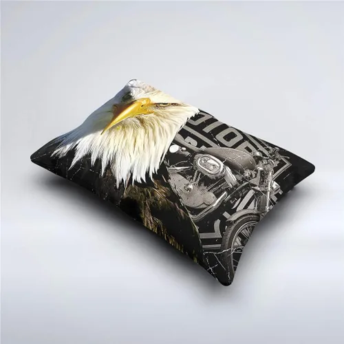 Vista 3 de LanS - Juego de funda de edredón y funda de almohada para cama de matrimonio, diseño de águila calva