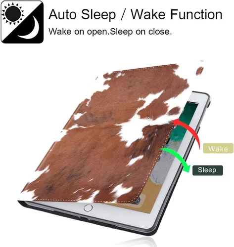 Vista 5 de Funda para iPad de 9ª / 8ª / 7ª generación (2021/2020/2019) de 10.2 pulgadas/iPad Air de 10.5 pulgadas 2019 / iPad Pro de 10.5 pulgadas, funda