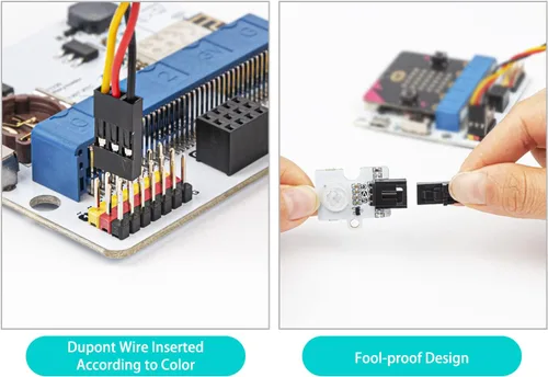 Vista 5 de ELECFREAKS Microbit Smart Agriculture Kit Micro:bit Sensor Starter Kit Pulpo Series Sensor, DIY Programación STEM Kit con Módulos Electrónicos