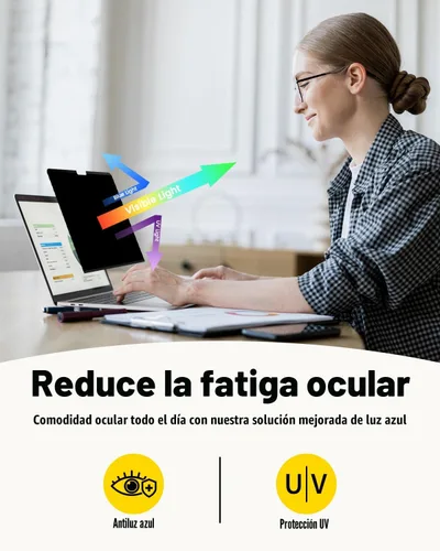 Vista 4 de F FORITO Protector de pantalla magnético de privacidad compatible con MacBook Pro de 13 pulgadas (2016, 2017, 2018, 2019, 2020, 2021, 2022, M1, M2)