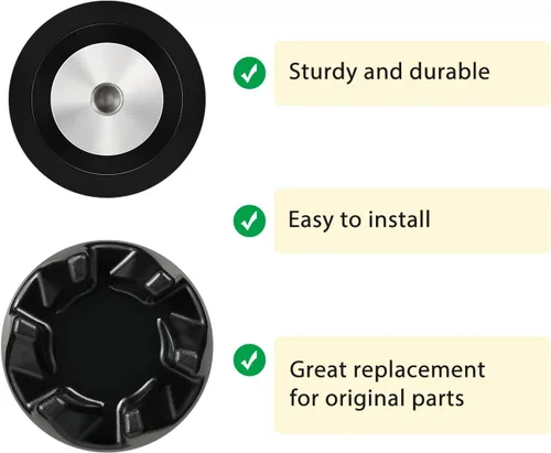 Vista 3 de Mudder - Paquete de 5 piezas de repuesto para licuadora 9704230 con 1 llave compatible con Wp9704230vp Wp9704230
