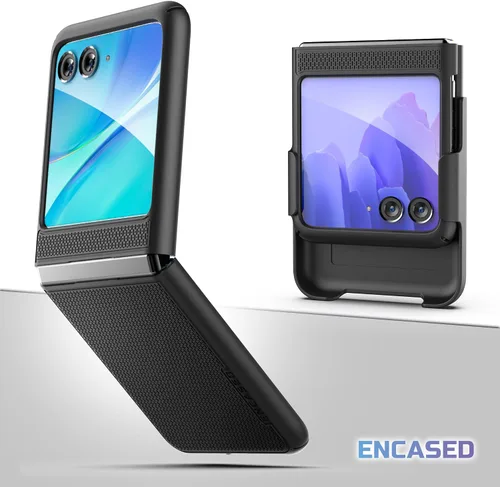 Vista 5 de Encased DuraClip - Funda para Motorola Razr Plus 2023 con clip para cinturón, carcasa RAZR+ (RAZR 40 Ultra)