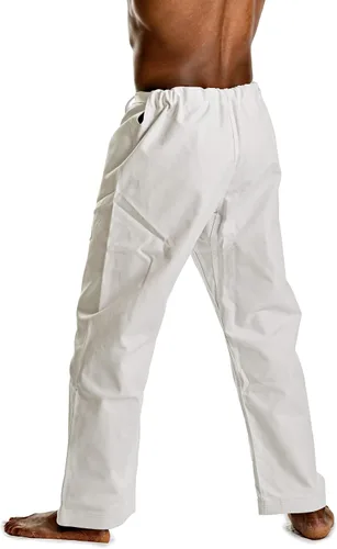 Vista 7 de Ronin - Pantalones de karate pesados, negro, blanco o camuflaje, 100% algodón, 12 onzas, cintura tradicional con cordón