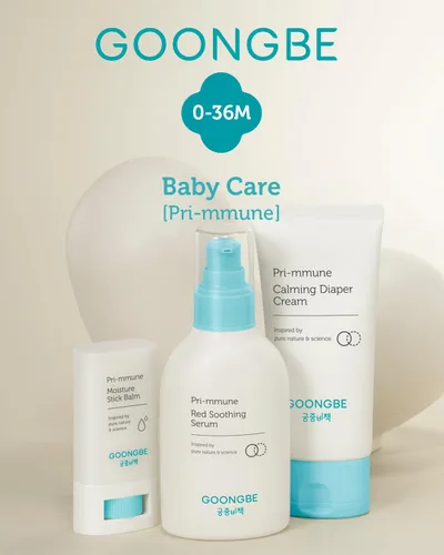 Vista 7 de GOONGBE Pri-mmune Crema calmante para pañales – Crema coreana para pañales con óxido de zinc y pantenol – Trata, calma, piel suave mate, sin