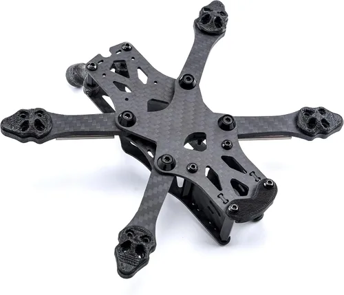 Vista 7 de Readytosky Marco de Quadcopter de la fibra de carbono del marco 3inch