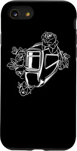 Vista 8 de iPhone 12 mini flores de soldadura - Soldador y Ironworker mamá caso
