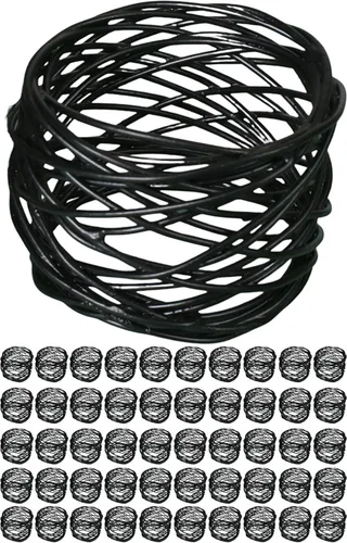 Vista 9 de Servilleteros de hierro de metal duraderos para decoración de mesa, elegante accesorio de ajuste de mesa de metal, servilletero rústico para casa