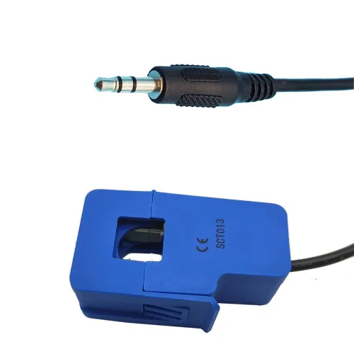 Vista 3 de 2 unids SCT013 no invasivo Split AC Core Transformador de corriente Sensor SCT-013-005 (5A 1V 1%)