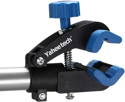 Vista 6 de Yaheetech Soporte de reparación de bicicletas Pro Rack ajustable 52 - 75in w/brazo telescópico