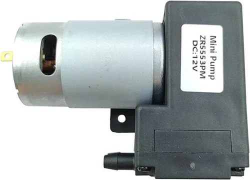 Vista 5 de DC 12V 10L/M -80KPa Vacuum Air Pump Negative Pressure Suction Diaphragm Pump DIY Packer Inflator Large