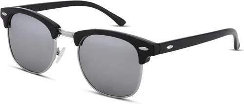 Vista 17 de Pro Acme Gafas de sol polarizadas semi sin montura con protección UV 400 para mujeres y hombres