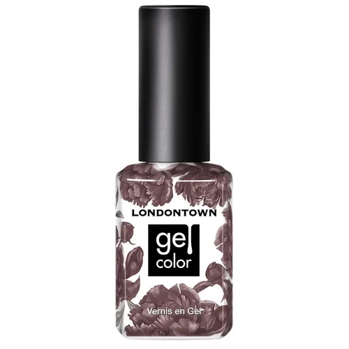 Vista 32 de LONDONTOWN Esmalte de uñas de gel UV/LED, de larga duración, resistente al astillado, color de alto brillo, marrón beige natural brillante, 0.4 fl