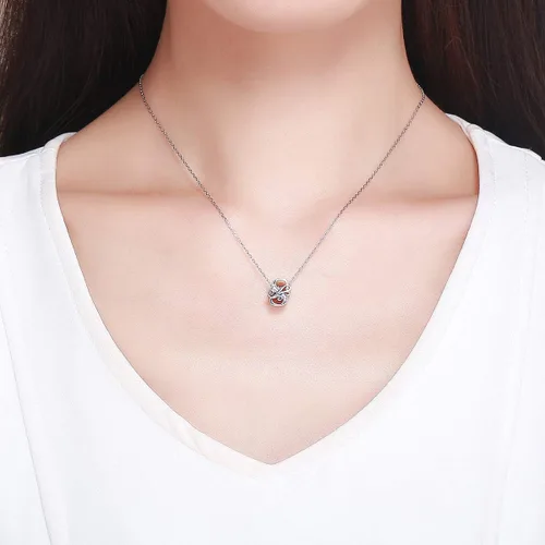 Vista 5 de BISAER Dijes de plata de ley 925 con inicial de letra A-Z para pulseras, cuentas del alfabeto, regalos de joyería, Plata esterlina Diamante