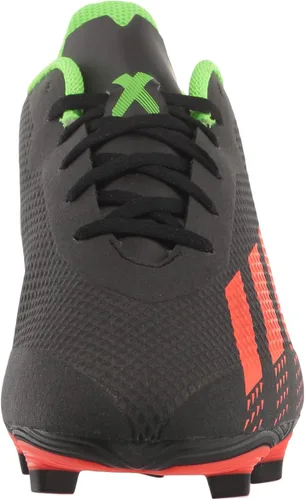 Vista 2 de adidas Tenis de fútbol unisex para adultos X Speedportal.4, Clear Aqua-power Blue-Solar Yellow