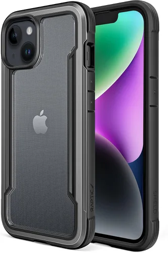 Vista 20 de Raptic Shield - Funda compatible con iPhone 12 Pro Max, protección contra golpes, marco de aluminio duradero, probada para caídas de 10 pies de Rojo