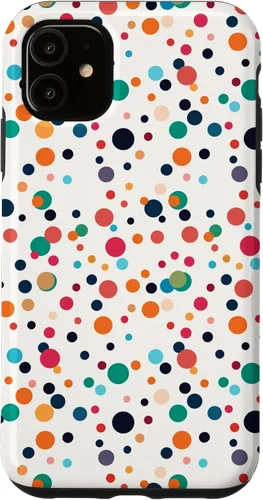 Vista 8 de Colorful Polka Dot Pattern Case for iPhone 16