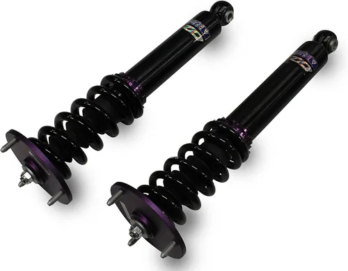 Vista 98 de Amortiguadores de Bobina D2 Racing RS Ajustables en 36 Maneras para Jaguar S-Type 2000-2008