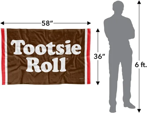 Vista 4 de Trevco Tootsie Roll Wrapper - Manta polar (36 x 58)