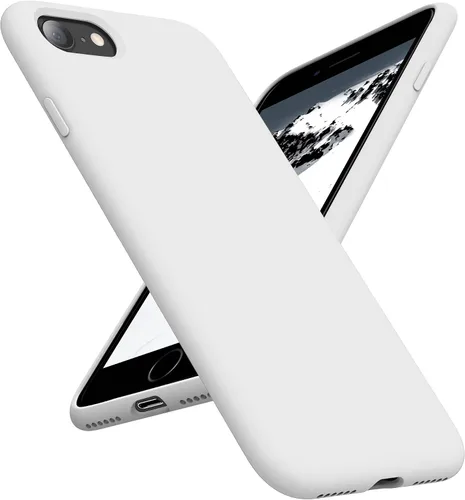 Vista 8 de OTOFLY - Funda para iPhone 8, iPhone 7, serie suave y sedosa, calidad prémium, botones de silicona suave, funda protectora compatible con iPhone 7