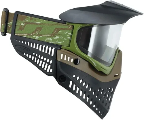 Vista 5 de JT Spectra Proflex SE Gafas de paintball verde oliva y marrón
