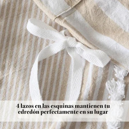 Vista 4 de Harbor House Juego de funda de edredón 100% de algodón - Diseño copetudo texturizado de moda, ropa de cama acogedora para todas las estaciones