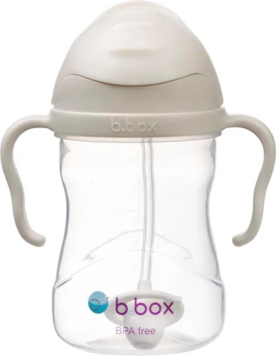 Vista 33 de b.box Vaso para beber con popote abatible, bebe desde cualquier ángulo, popote pesado, a prueba de derrames, a prueba de fugas y de fácil agarre