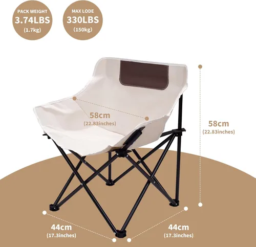 Vista 3 de Silla plegable portátil para sauna