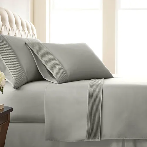 Vista 29 de Southshore Fine Linens®, juego de ropa de cama con bolsillo profundo, Microfibra, Negro, gemelo