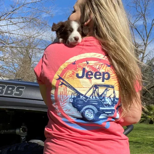 Vista 4 de Jeep Sun Circle T-Shirt