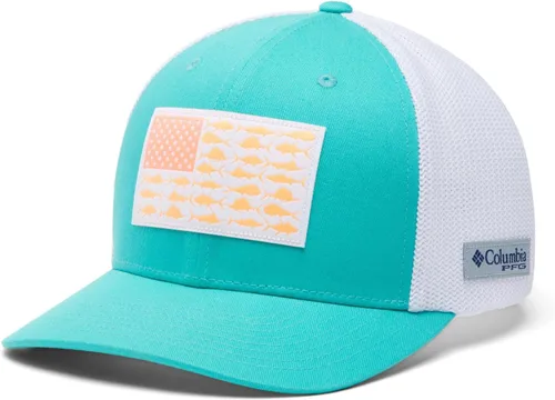 Vista 118 de Columbia Gorra de Béisbol de Malla con Logotipo PFG Unisex para Adultos