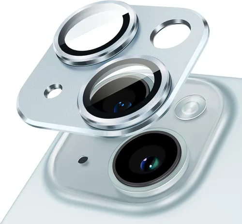 Vista 16 de JETech Protector de lente de cámara para iPhone 17 de 6.3 pulgadas, cobertura completa, cubierta de anillo de vidrio templado 9H, placa de metal