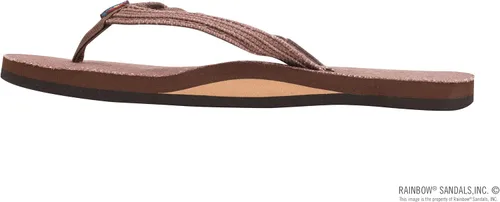 Vista 2 de Rainbow Sandals Braidy coqueta de cáñamo de una sola capa para mujer