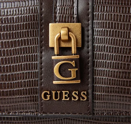 Vista 3 de GUESS Ginevra - Cartera de mano múltiple, Coñac