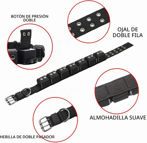 Vista 4 de Collar de entrenamiento para perros con peso, pesas incluidas